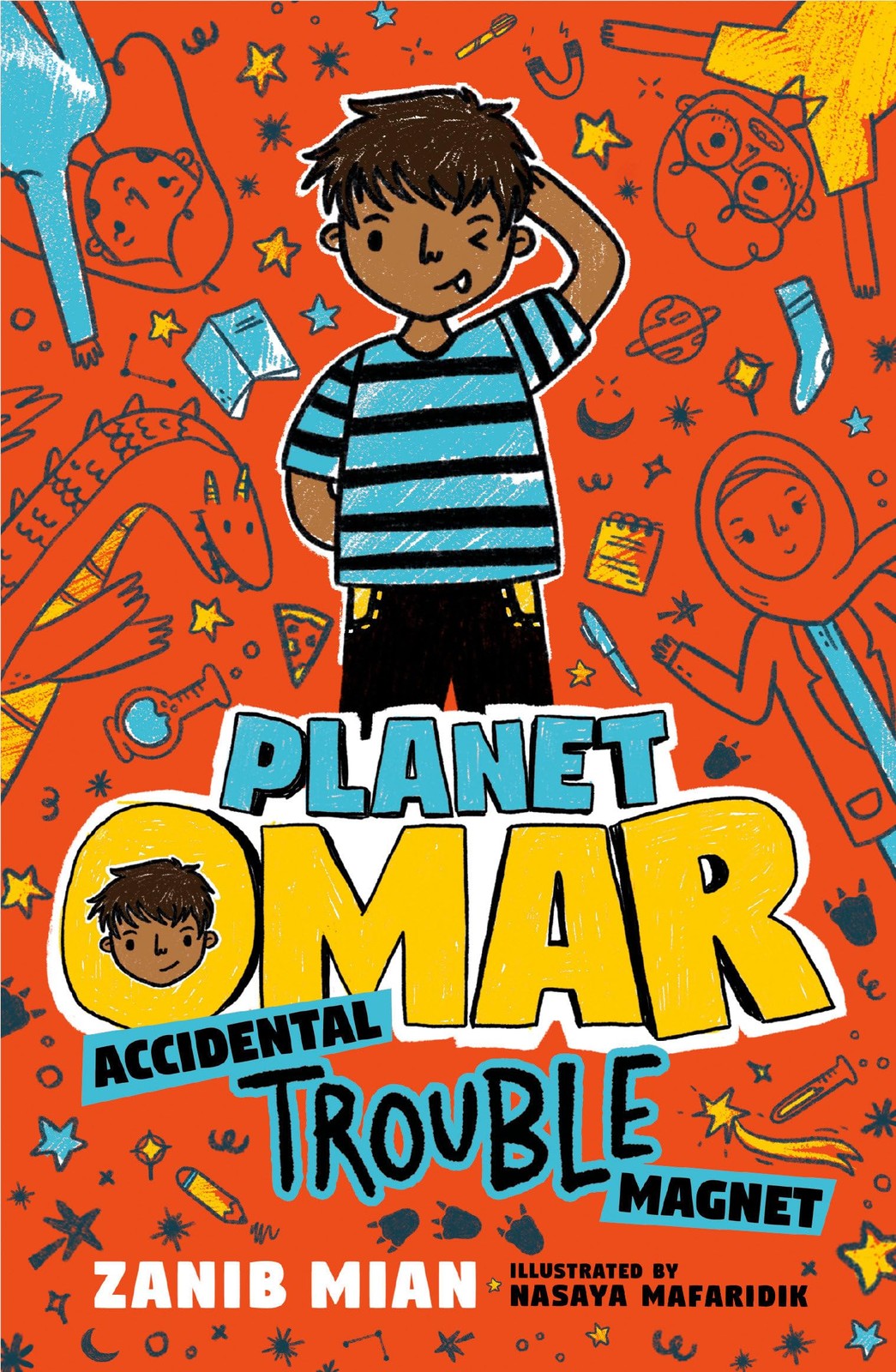 Planet Omar: Accidental Trouble Magnet – paperback Mian, Zanib|Mafaridik, Na…