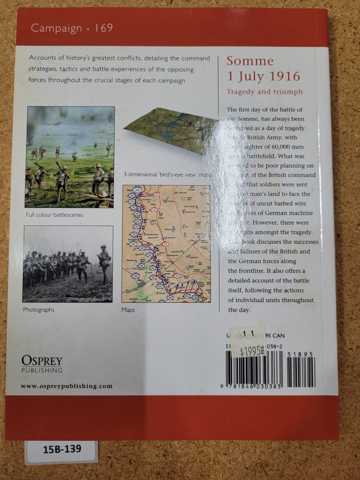 Somme 1 July 1916: Tragedy and triumph ~Robertshaw Andrew OSPREY (Campaign) #169