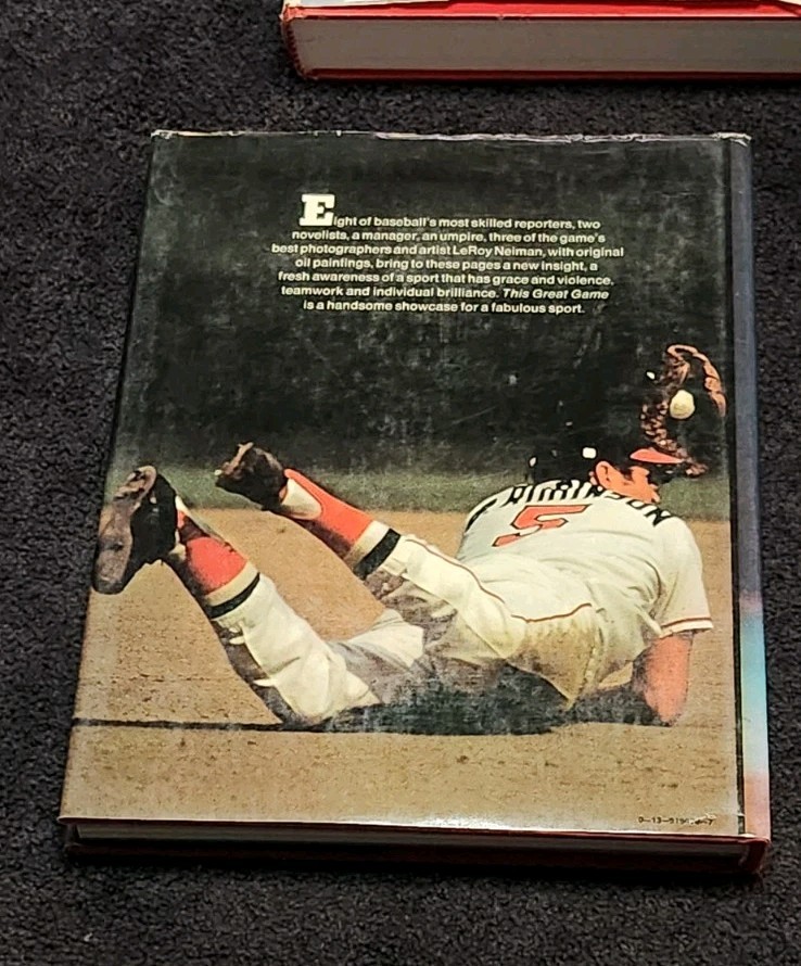 Lot of 4 Vintage Major League Baseball Books – This Great Game, Dodgers