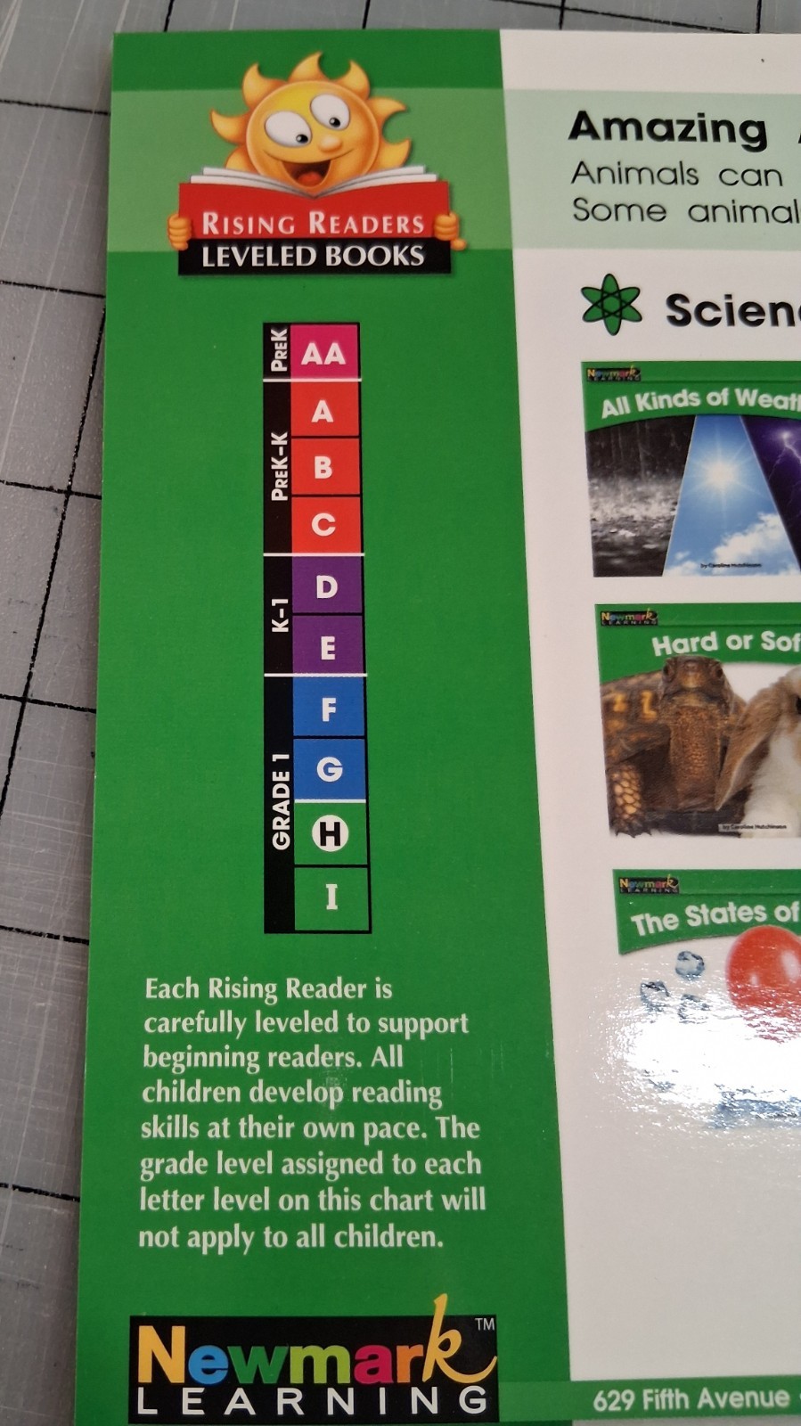 Newmark Learning Set of 12 Paperback by Carolyn Hutchinson Books
