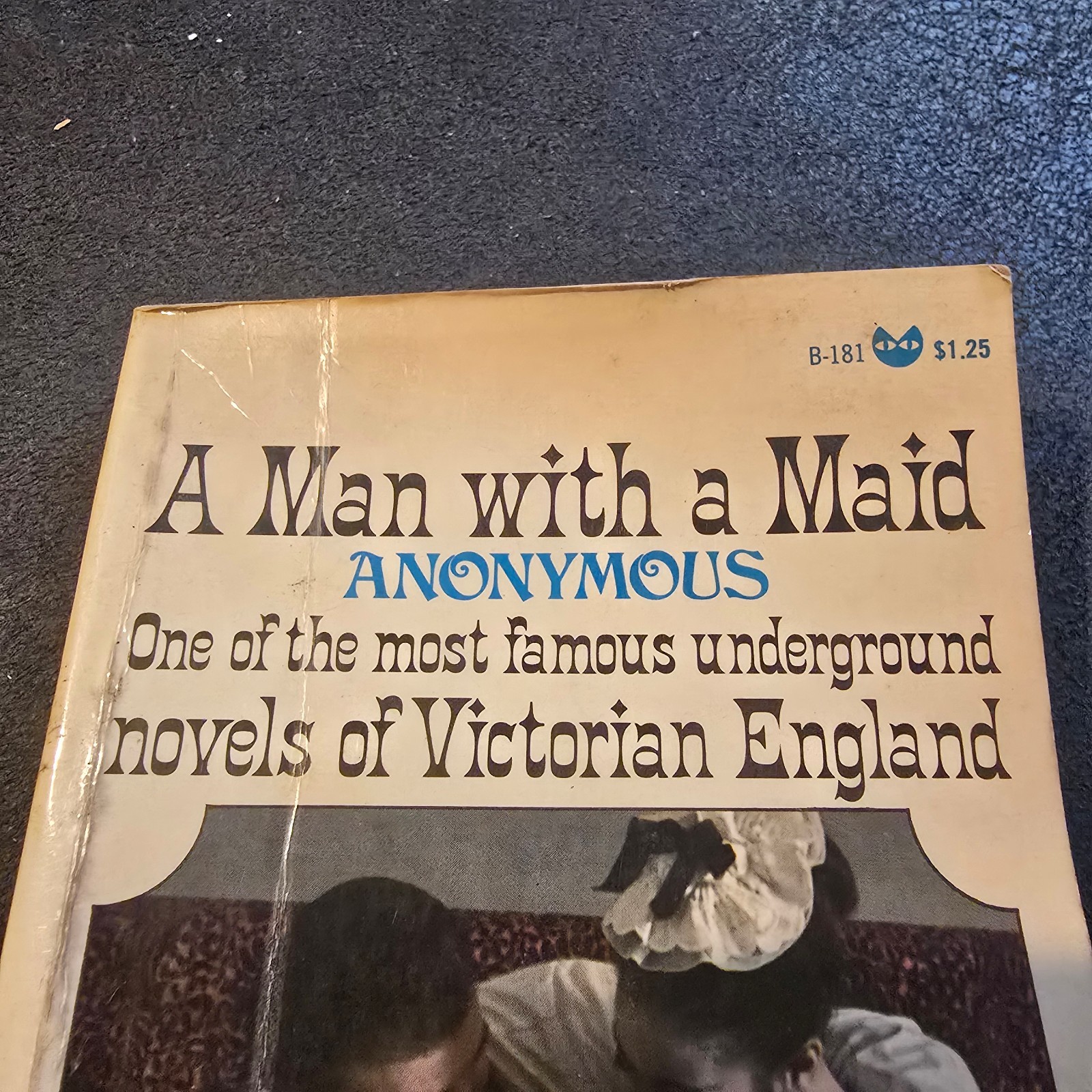 A Man With a Maid Paperback 1968 Erotica Underground Novel of Victorian England