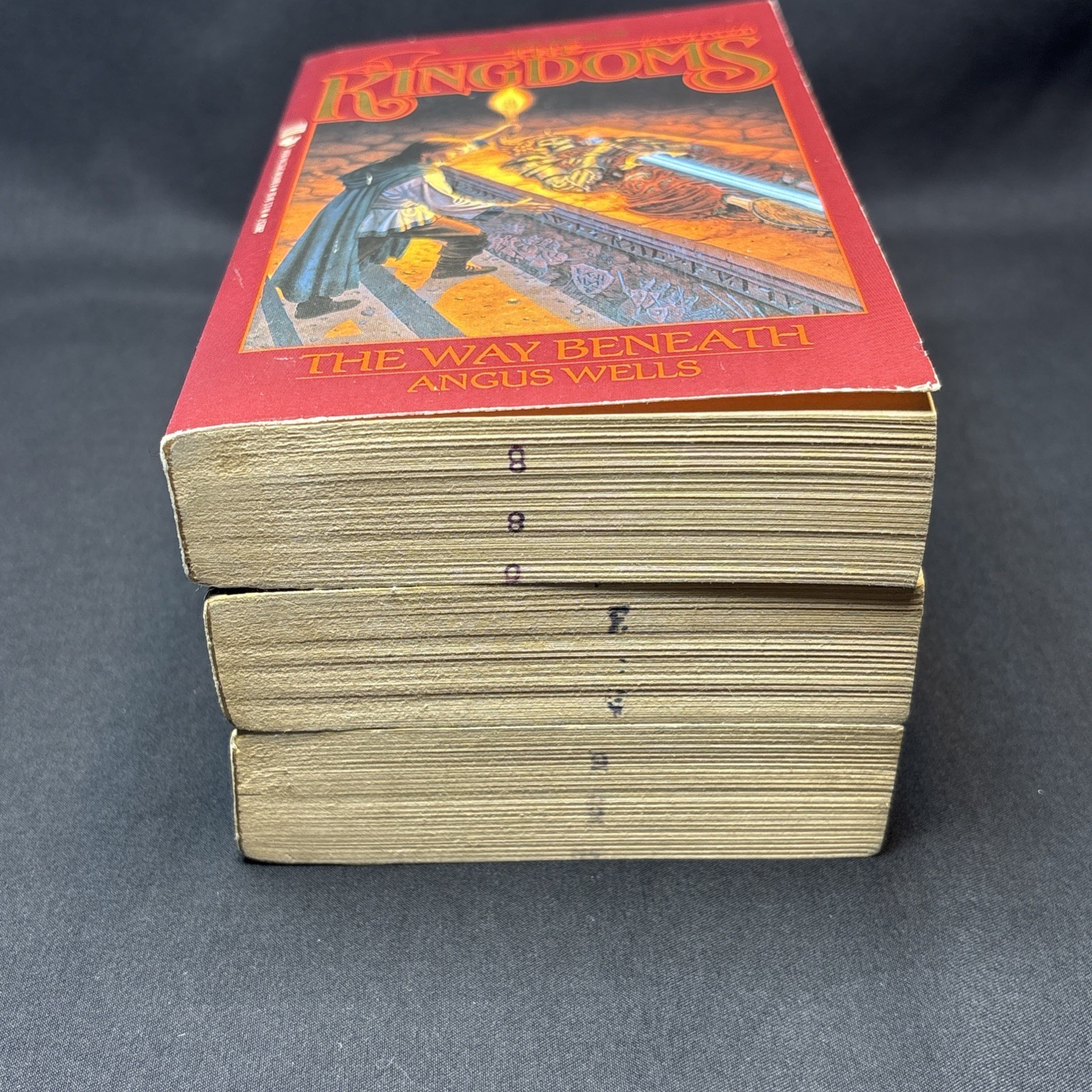 The Kingdoms Trilogy Set Book 1-3 Paperback Angus Wells Fantasy First Edition