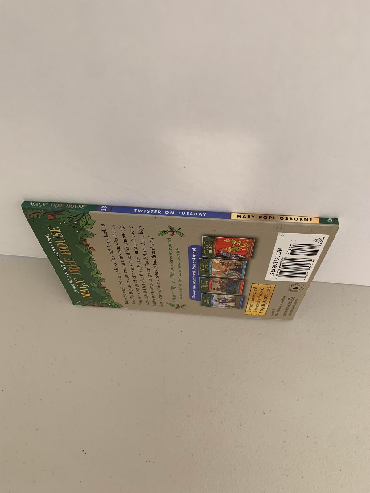 Magic Tree House #23 Twister on Tuesday