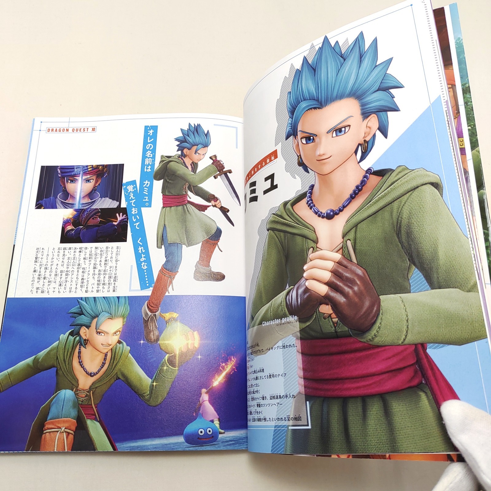 Dragon Quest XI: Echoes of an Elusive Age Character Book 1st Ed JP Out of print
