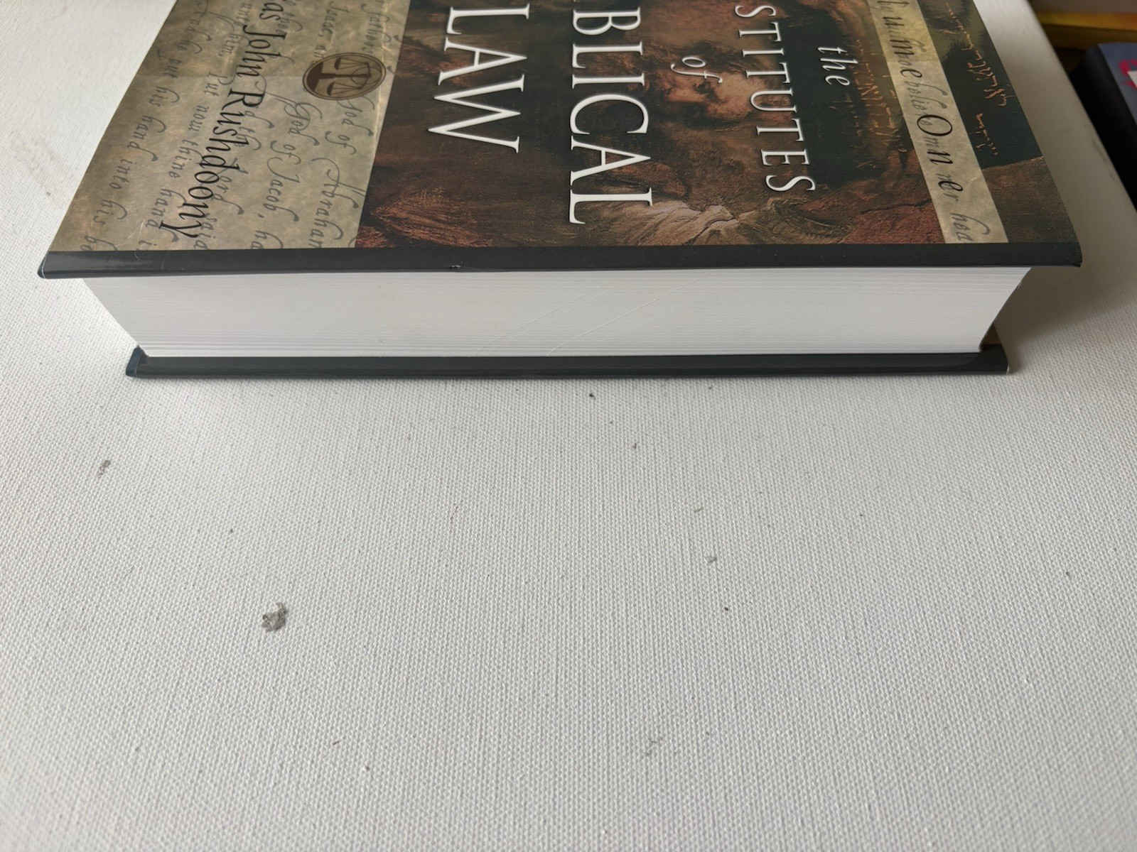 The Institutes of Biblical Law Volumes 1 &2 Rousas John Rushdoony