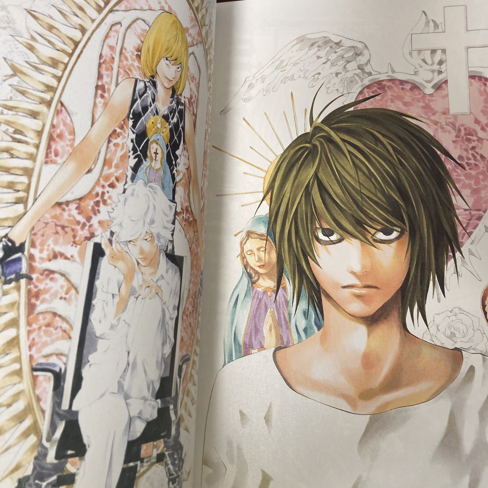 Takeshi Obata Art Book blanc et noir DEATH NOTE Hikaru no Go Illustration