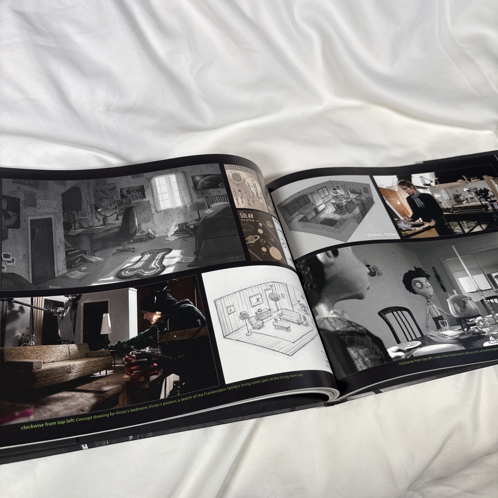 Frankenweenie The Visual Companion Tim Burton Disney Editions Hardcover Artbook