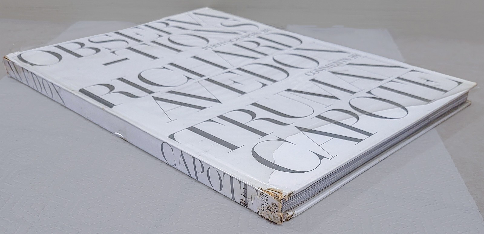 Observations 1959 Richard Avedon Truman Capote Hardcover First Edition