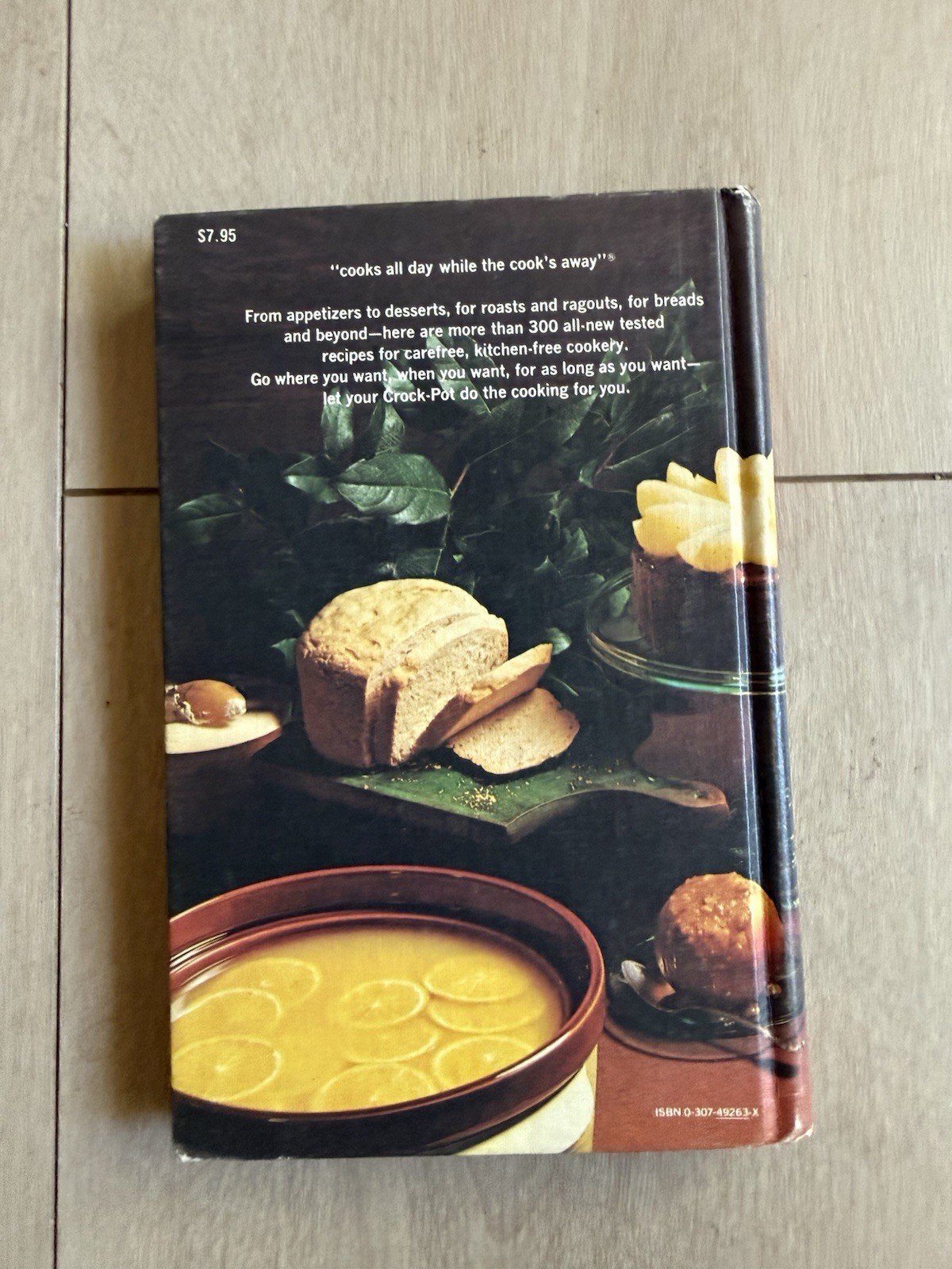 Rival Crock-Pot Cooking Vintage 1975 Hardcover Cookbook Slow Cooker