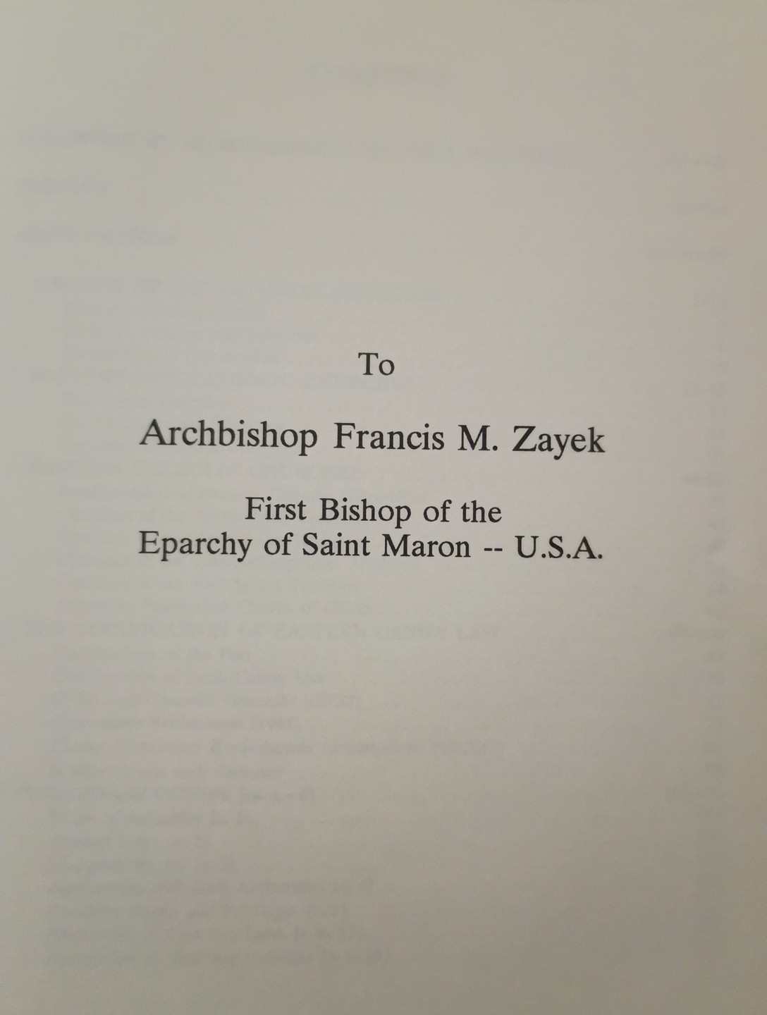 Eastern Catholic Churches: Constitution and Governance by John D. Faris