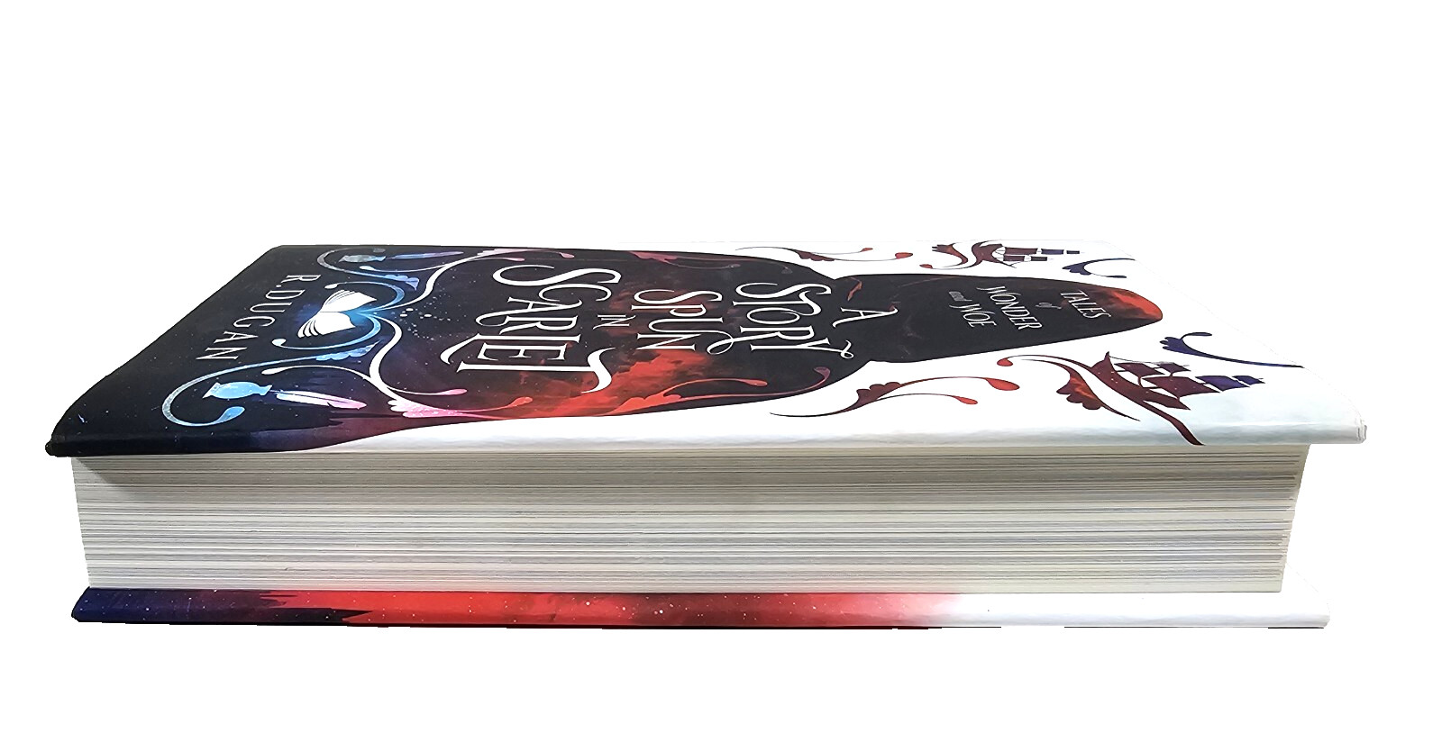 A Story Spun in Scarlet by R Dugan (Tales of Wonder and Woe) (HC, 2024) Signed!