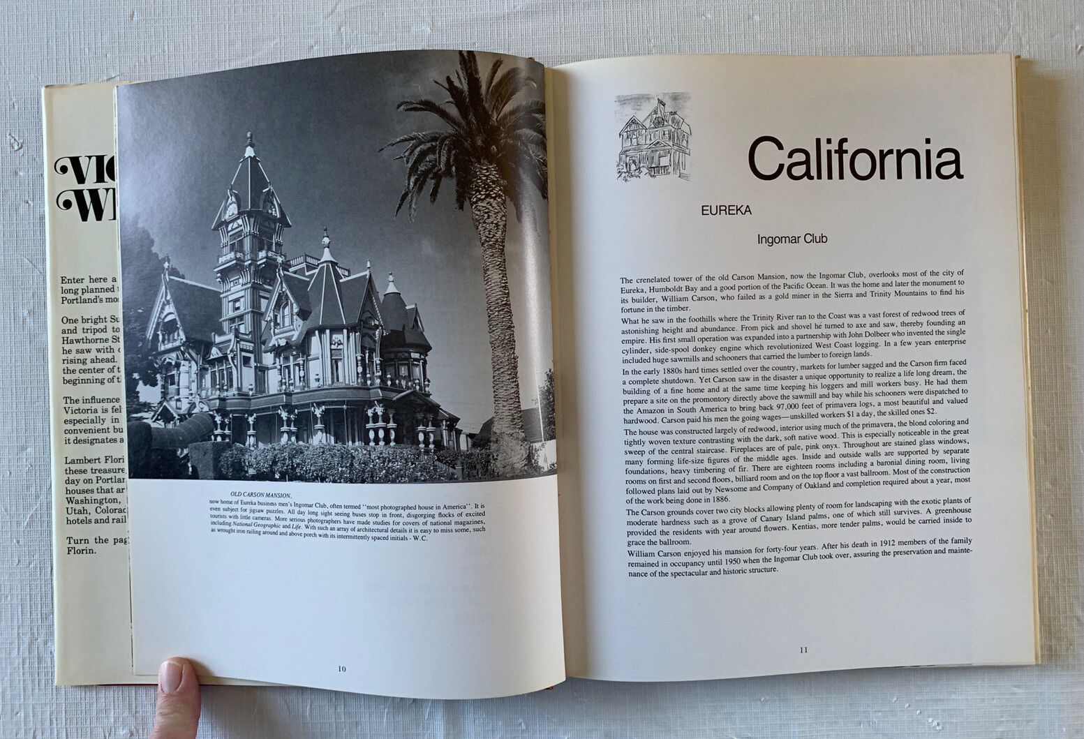 Victorian West By Lambert Florin HC, Superior Publishing Company, 1978 First Ed