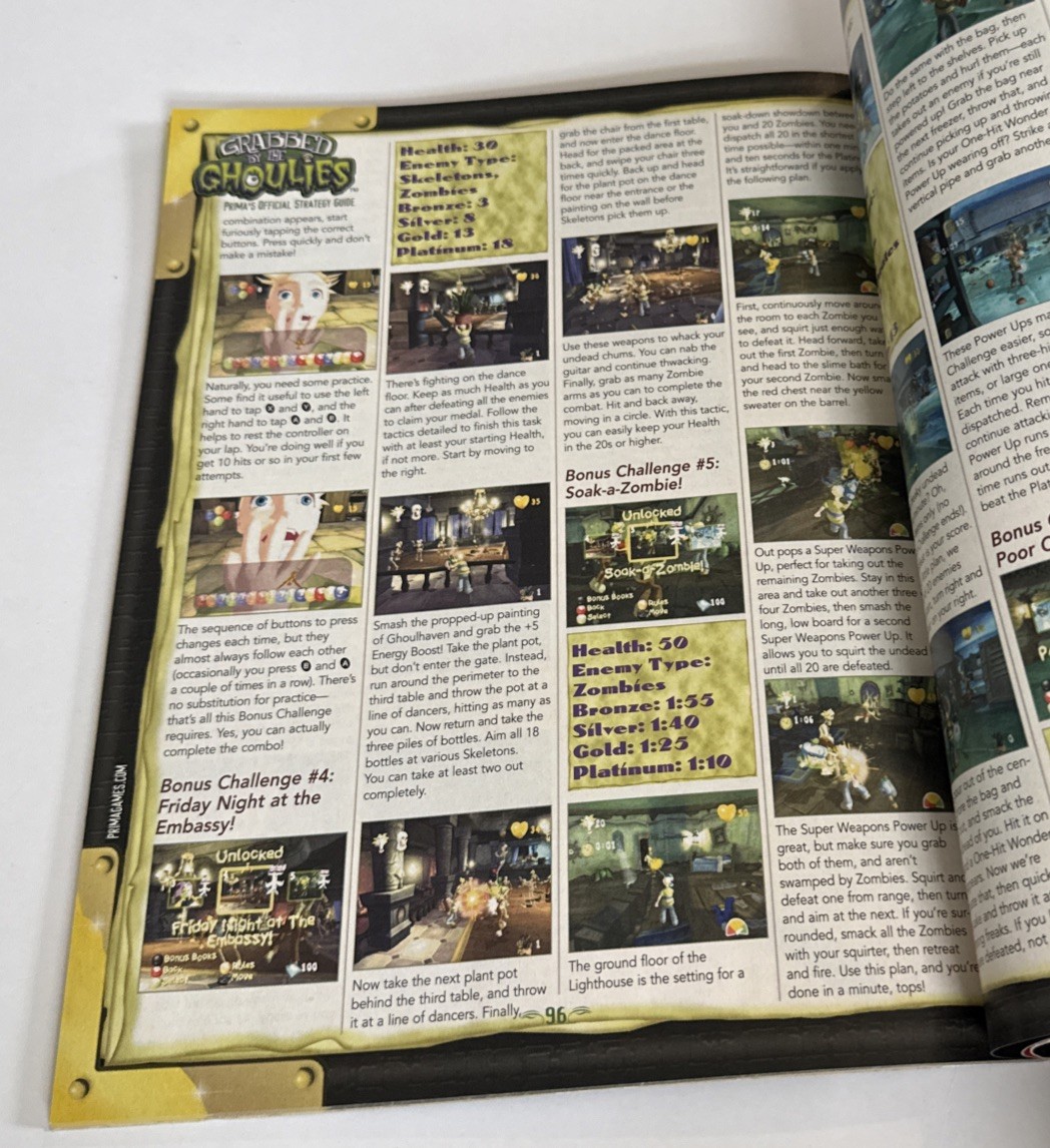 XBOX GRABBED BY THE GHOULIES PRIMA’S OFFICIAL STRATEGY GUIDE By David Hodgson