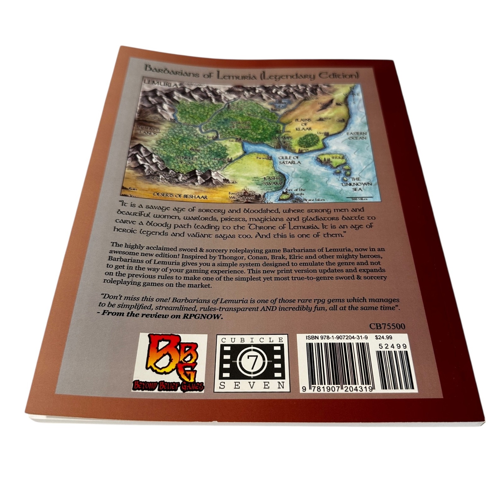 Barbarians of Lemuria (Legendary Edition) Washbourne, Simon