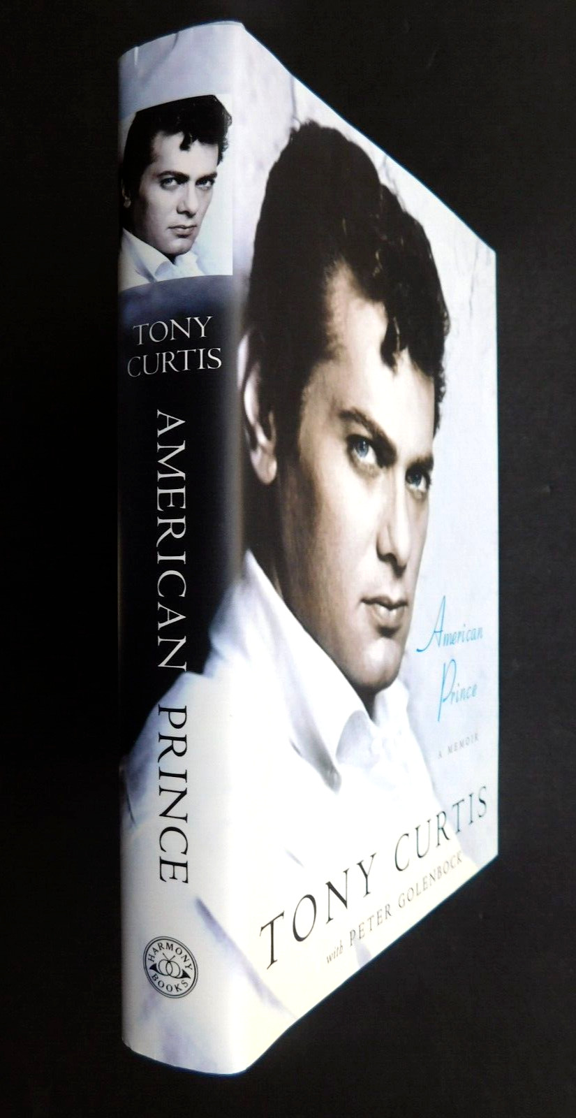 *SIGNED* Hollywood AMERICAN PRINCE A Memoir of actor TONY CURTIS 364 pages HCDJ