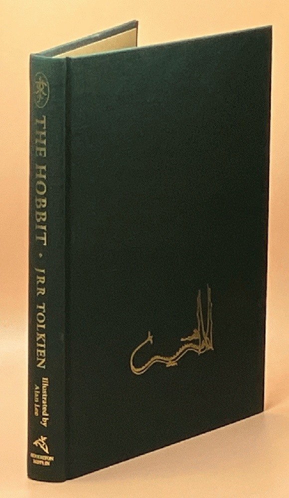 Alan Lee illustrated Hobbit – later print of 1997 edition – dustjacket – Tolkien