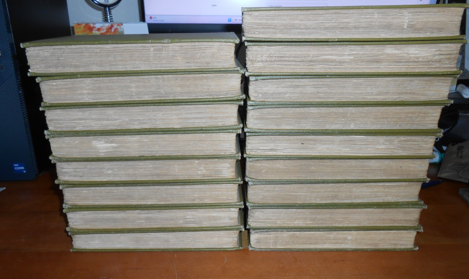 17 COMPLETE WORKS OF CHARLES DICKENS 9 Novels Harper & Bro Illustrated – HC GC