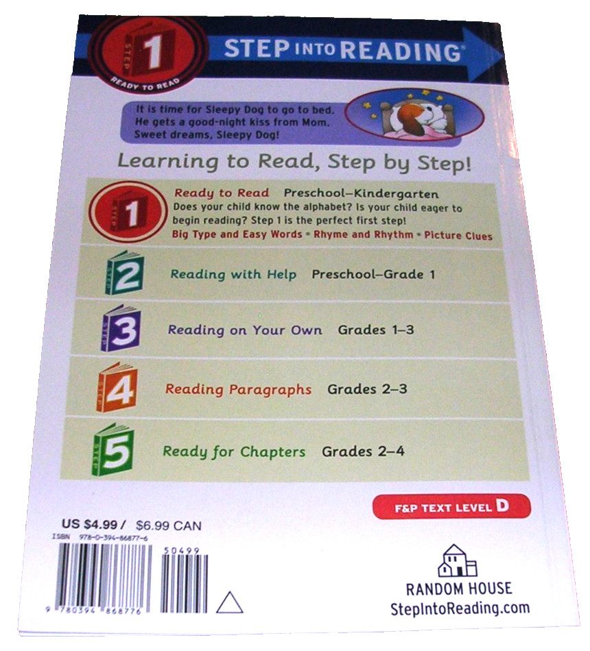 Beginning Reader Book Lot Pete the Cat Pug Sleepy Dog Down by the Bay 4 Books
