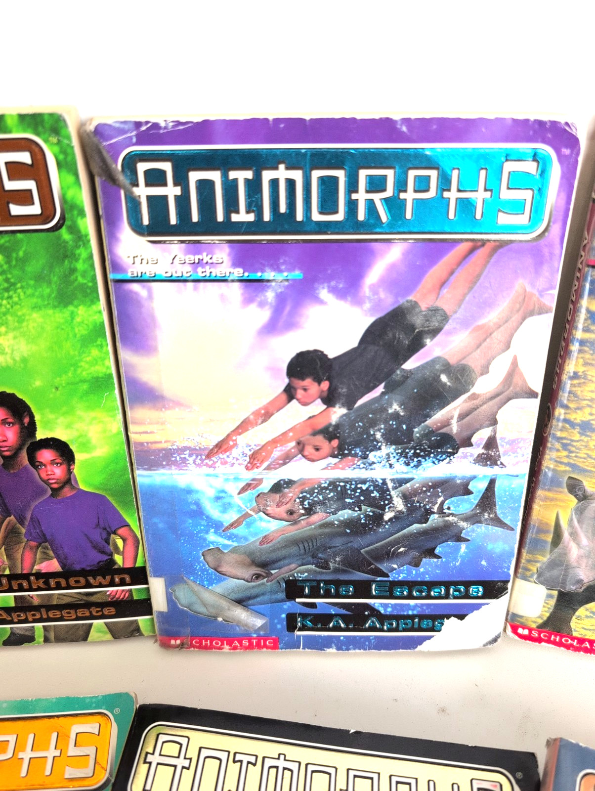 Animorphs Book Lot 16 Volumes K.A. Applegate Scholastic PB