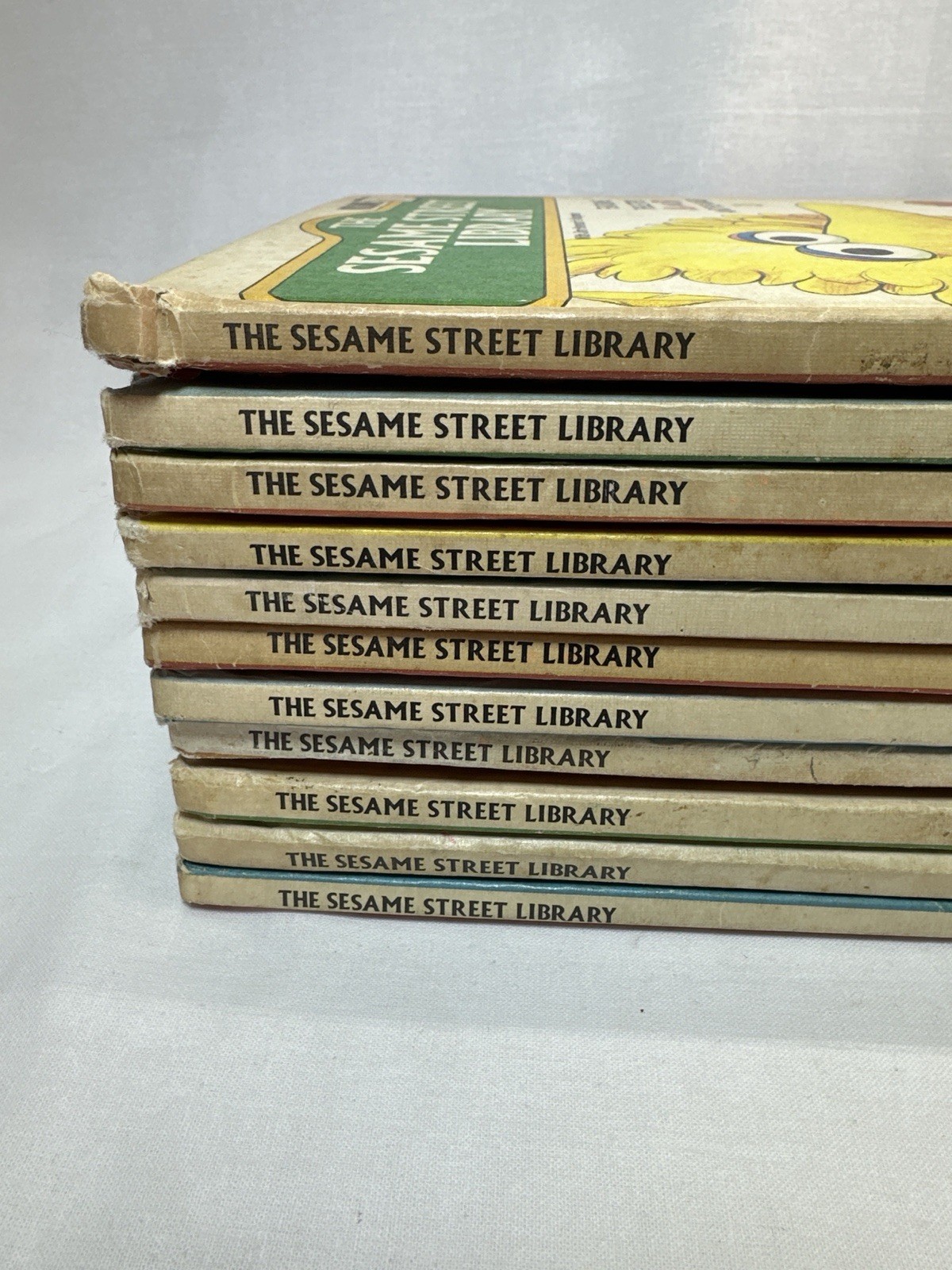 Vintage Sesame Street Library Books Lot 11 Volumes Funk Wagnalls CTW 1970s
