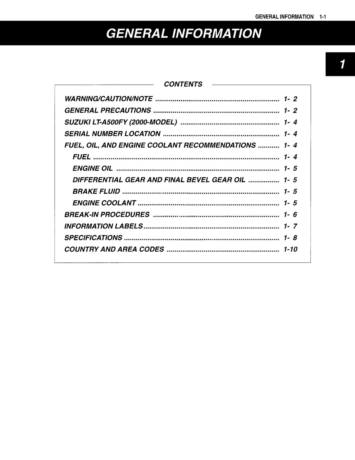 SUZUKI Vinson LT-A500F ATV Service Manual – STEEL LOOP FIXED – PROTECTIVE COVERS