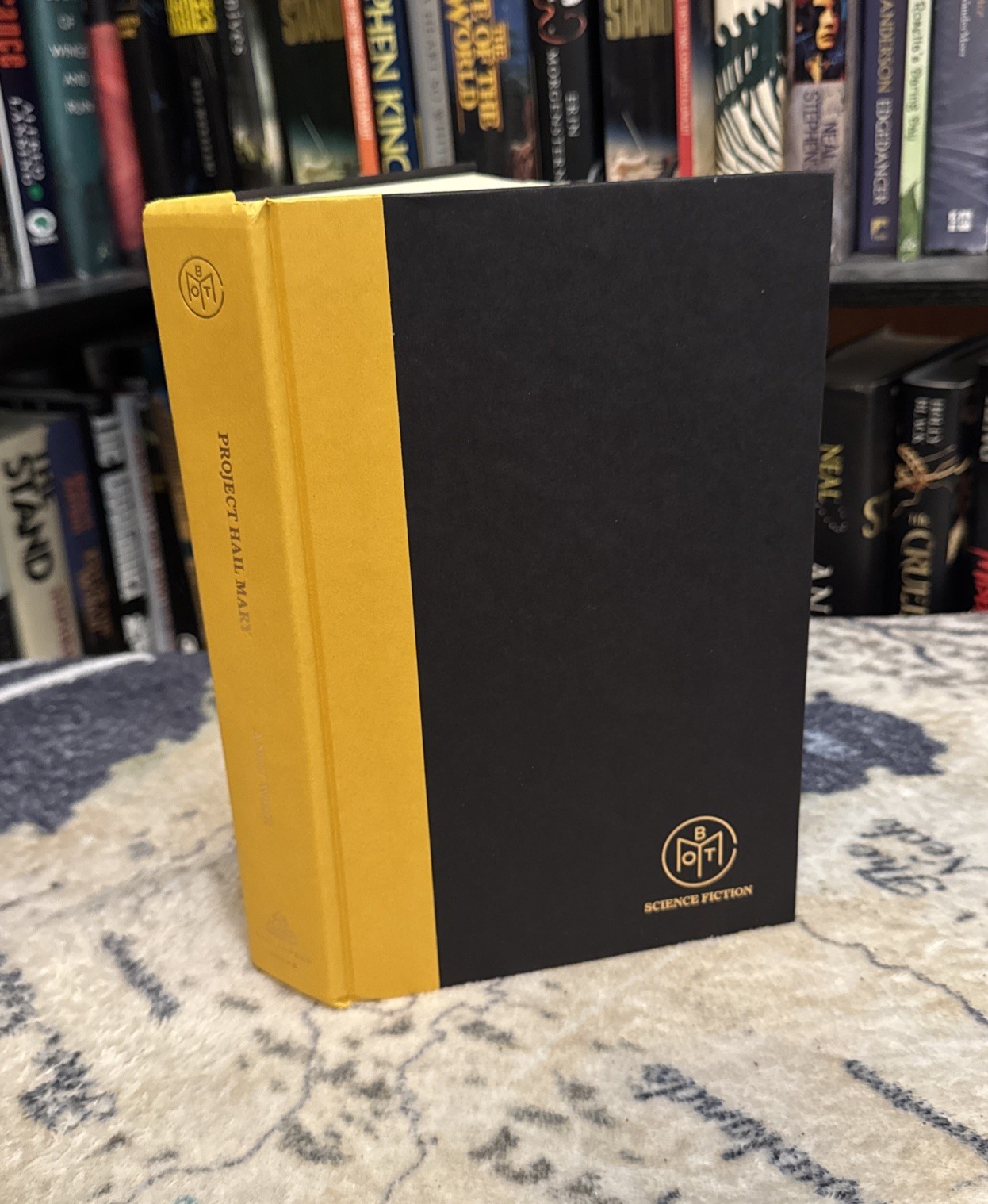 Project Hail Mary – Andy Weir (2021, Hardcover) Collectible BOTM Edition, FAIR