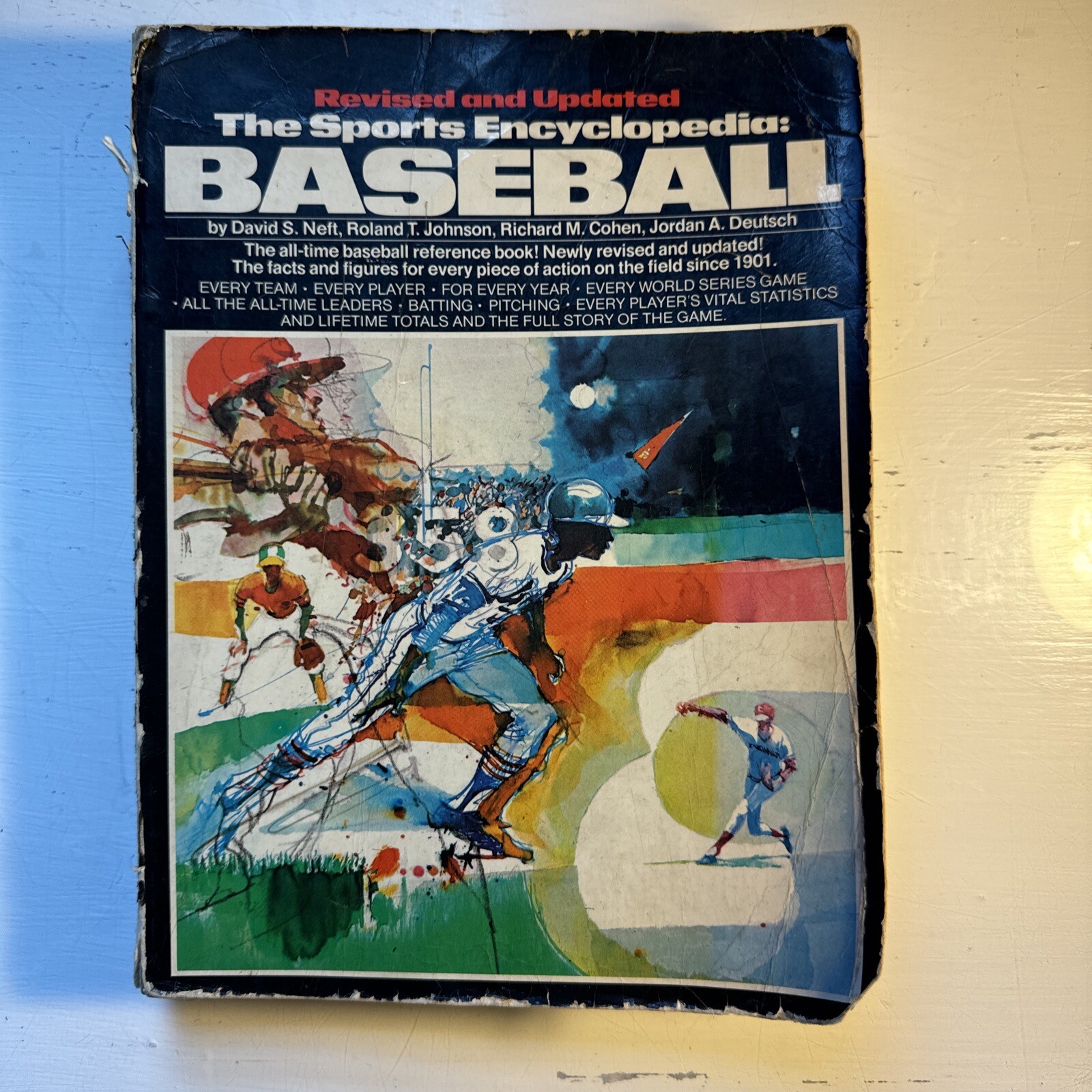 1977 The Sports Encyclopedia: BASEBALL 502 pages paperback Neft Revised
