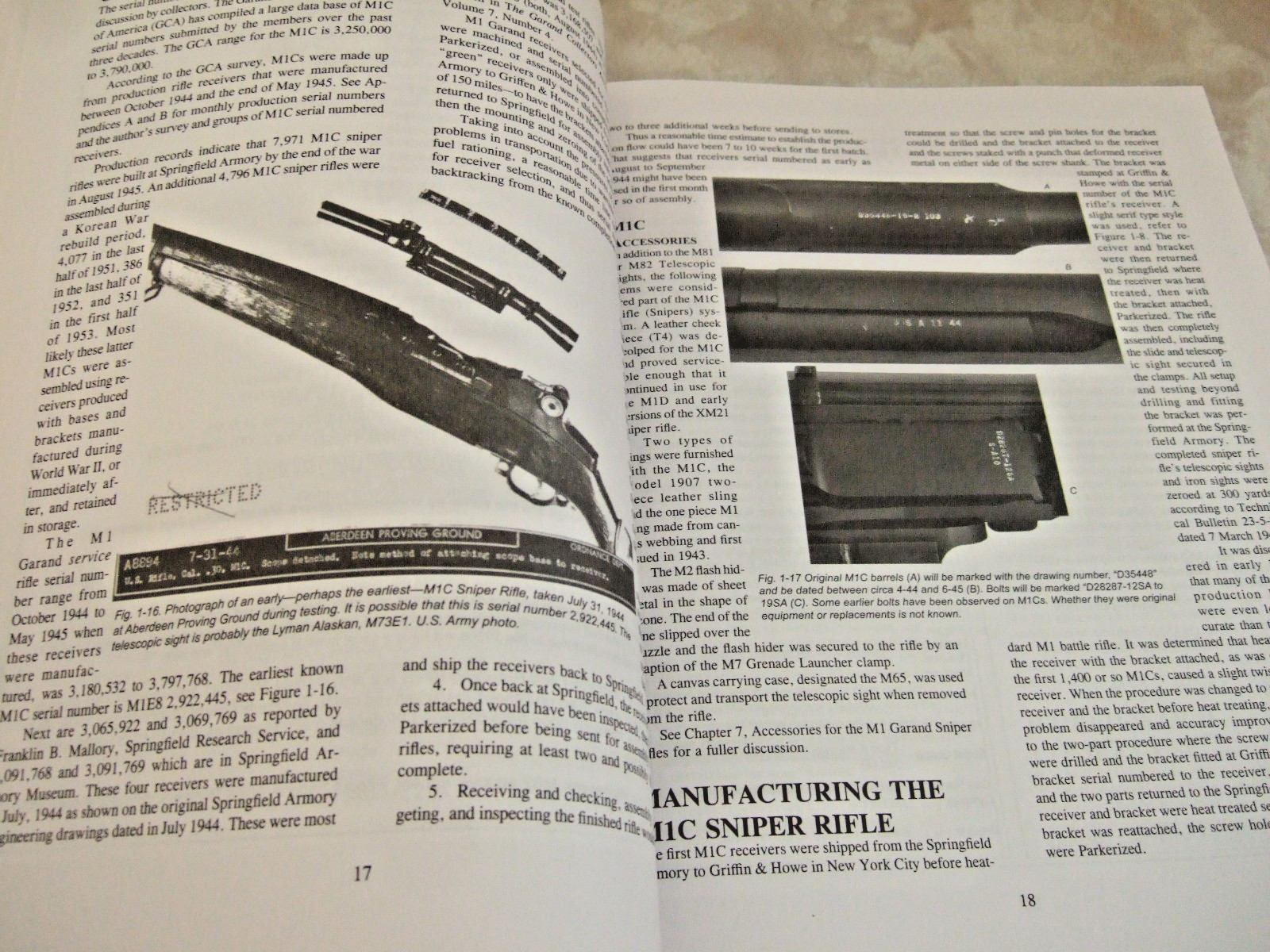 COLLECTING THE AMERICAN SNIPER RIFLE 1945 – 2000 by Joe Poyer 2014 Softcover