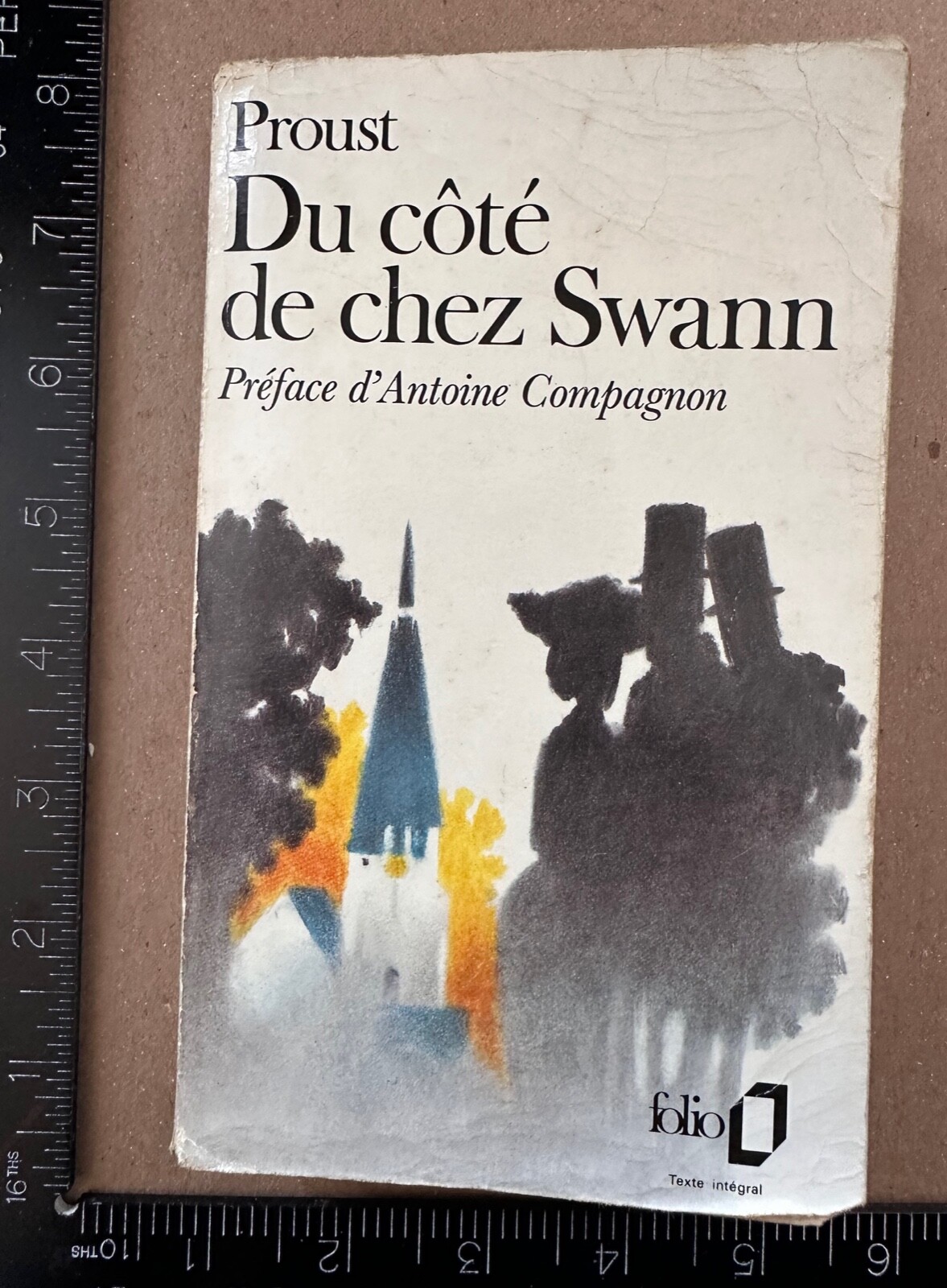 PROUST: Du côté de chez Swann (Temps Perdu #1) (Folio #1924) (Gallimard, 1989)