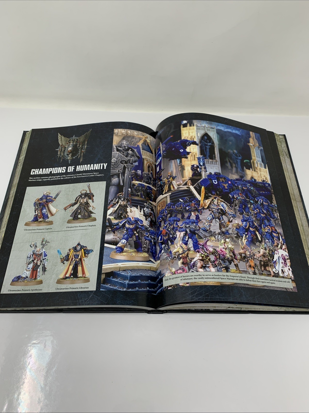 Codex Adeptus Astartes Space Marines – Hardcover – GOOD