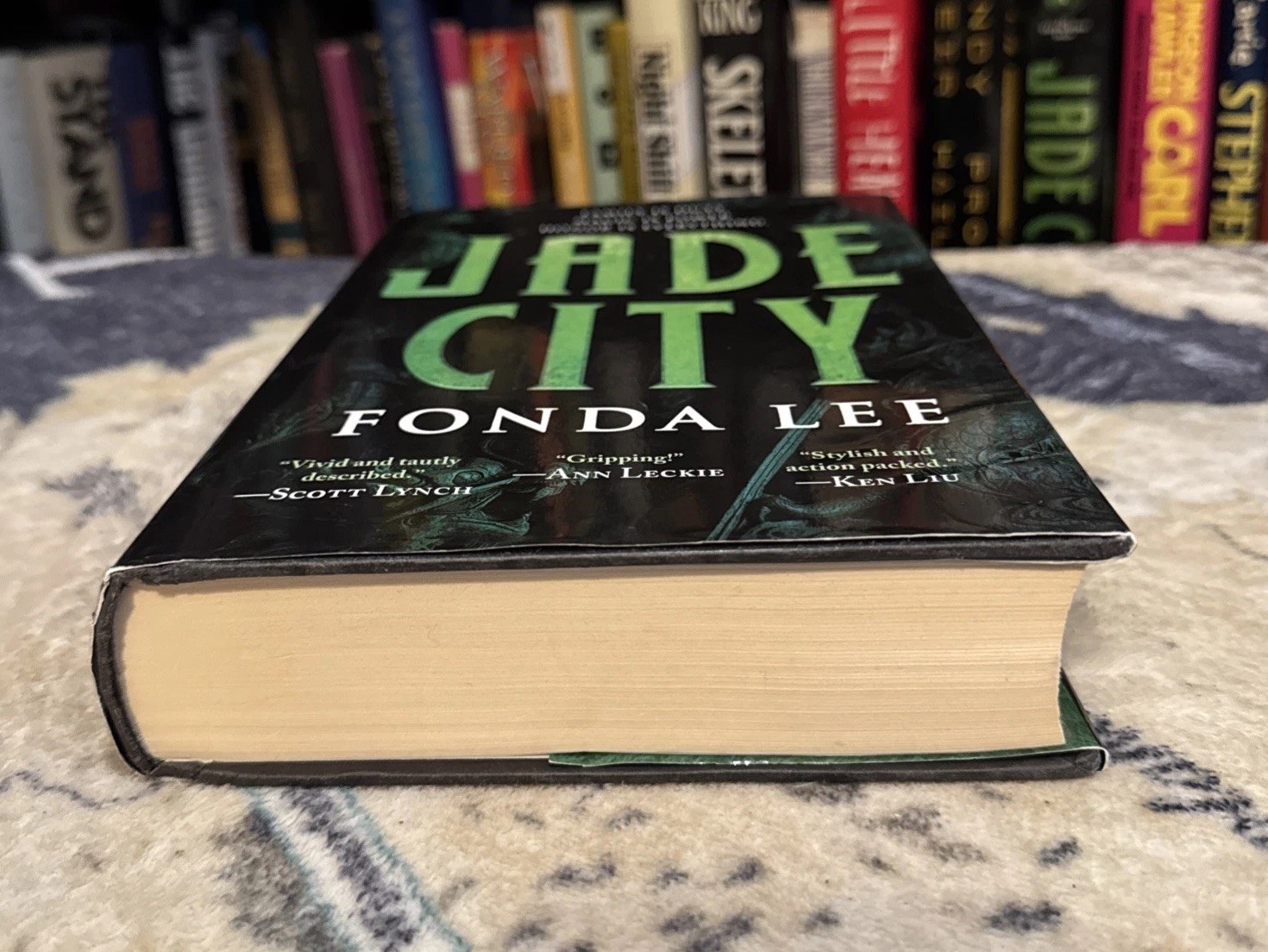 Jade City – Fonda Lee (Hardcover) True First Edition/Print, 1st/1st, $26.00, G