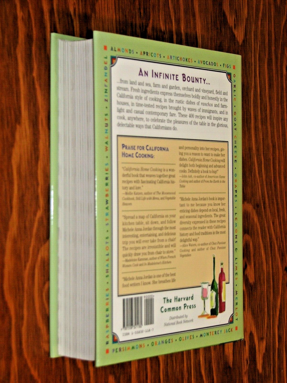 California Home Cooking by Michele Anna Jordan Hardcover 502 Pages Cookbook VGC