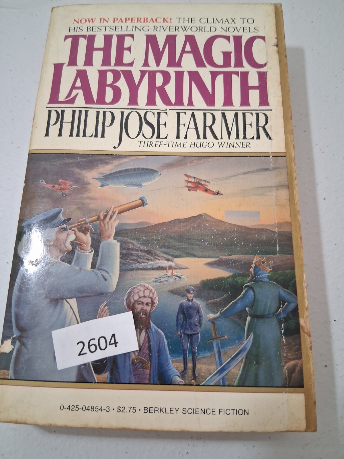 Vintage Lot of 5 Science Fiction/Fantasy Books by Philip Jose Farmer bc25 2604