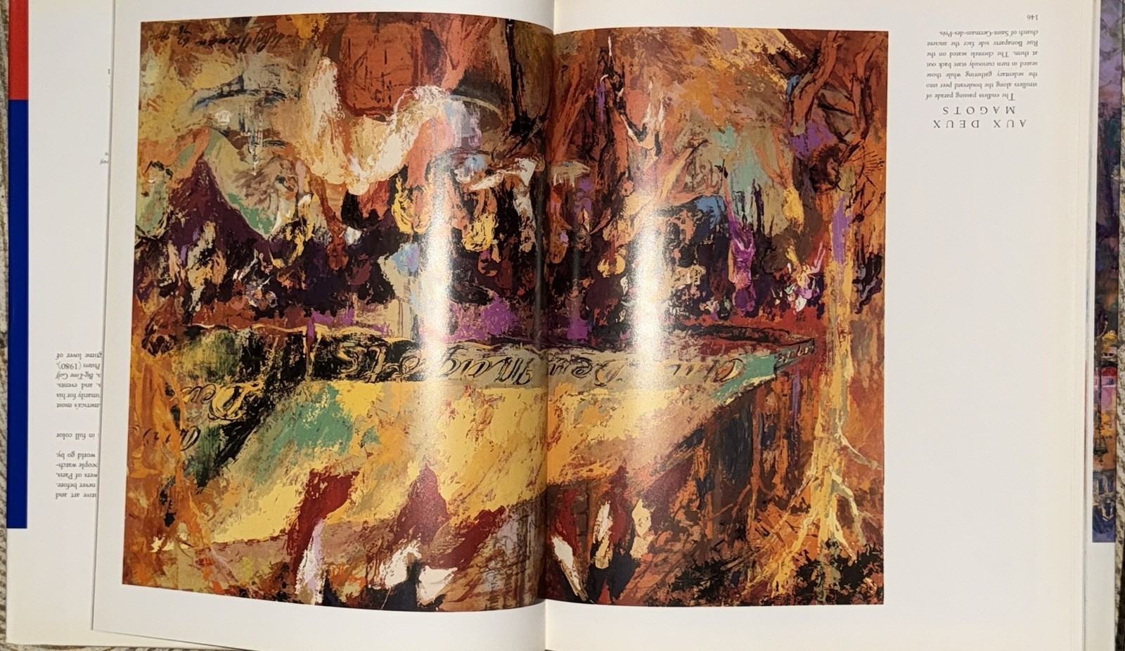 1994 LEROY NEIMAN AN AMERICAN IN PARIS HARDCOVER BOOK – GREAT PRINTS – I 1415