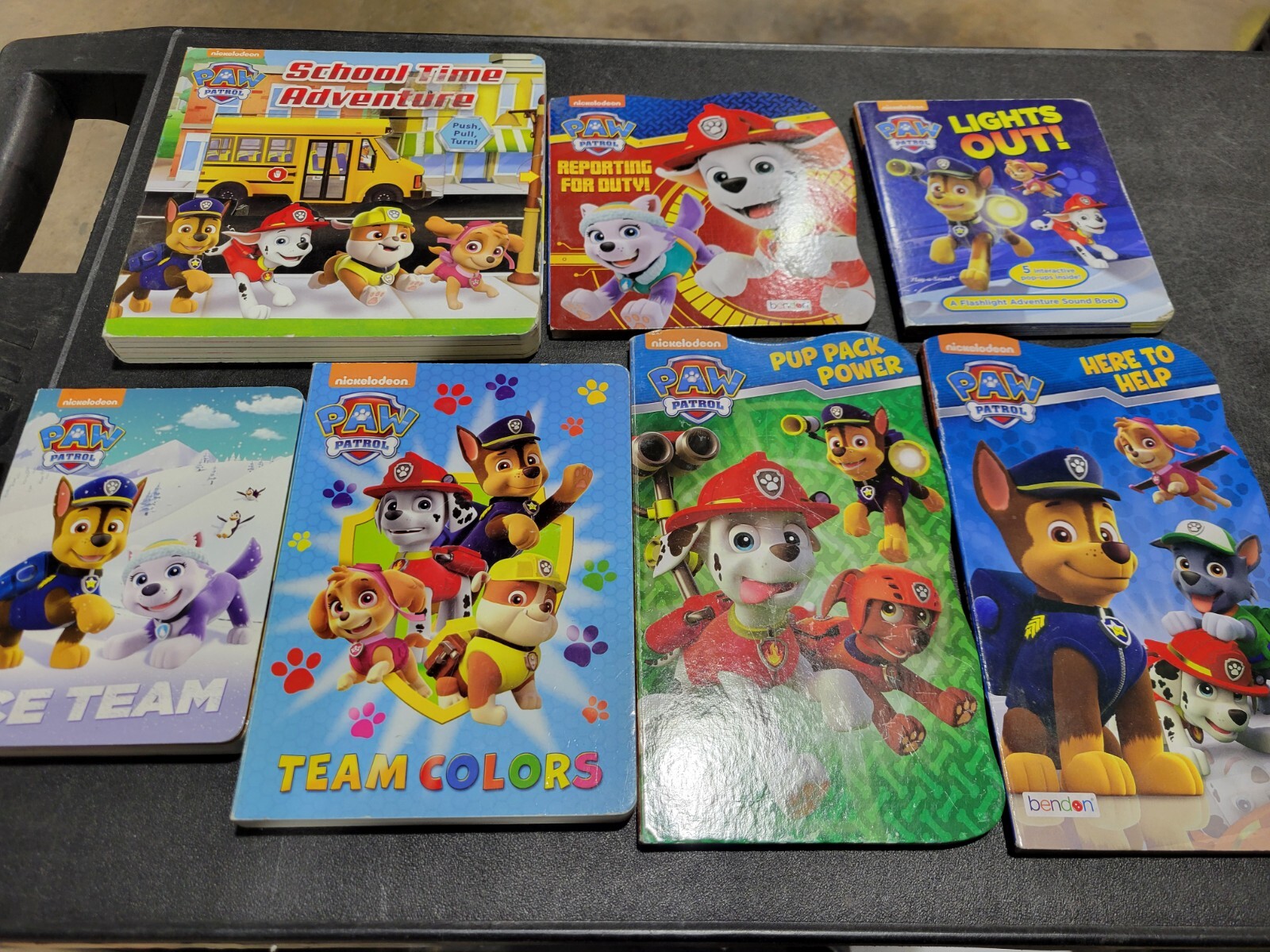 Lot of 10 Paw Patrol Board Books Lot Random – Children/Kids/Toddlers/Babies