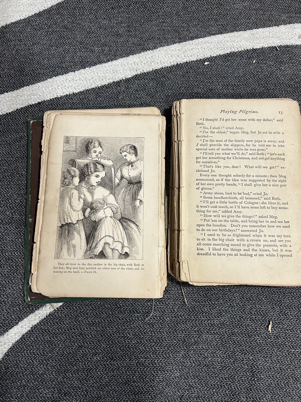 Rare 1870 Little Women by Louisa May Alcott – Roberts Brothers – For Restoration