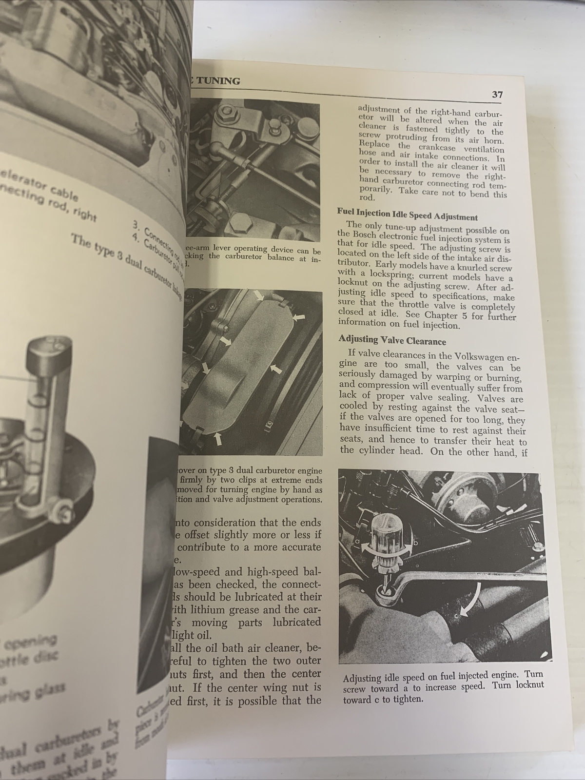 Volkswagen Chiltons Repair Tune up 1949-71 SC 1974 212 Pages Very Clean 91J