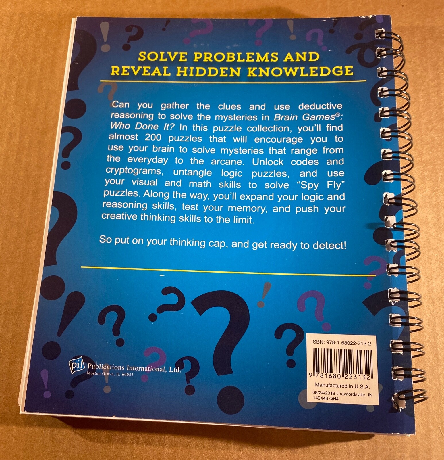 Brain Games Ser.: Brain Games(tm) Who Done It? by Publications International…