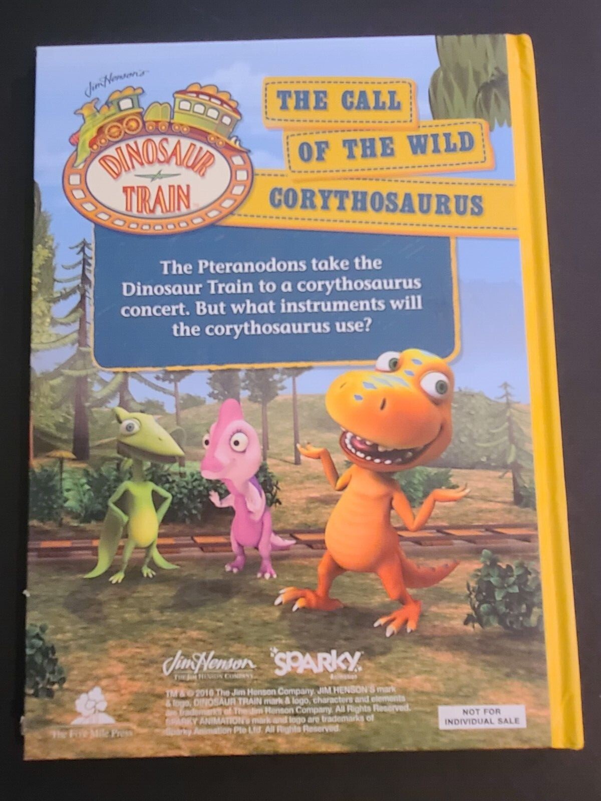 Call of the Wild Corythosaurus! (Dinosaur Train) HARDCOVER