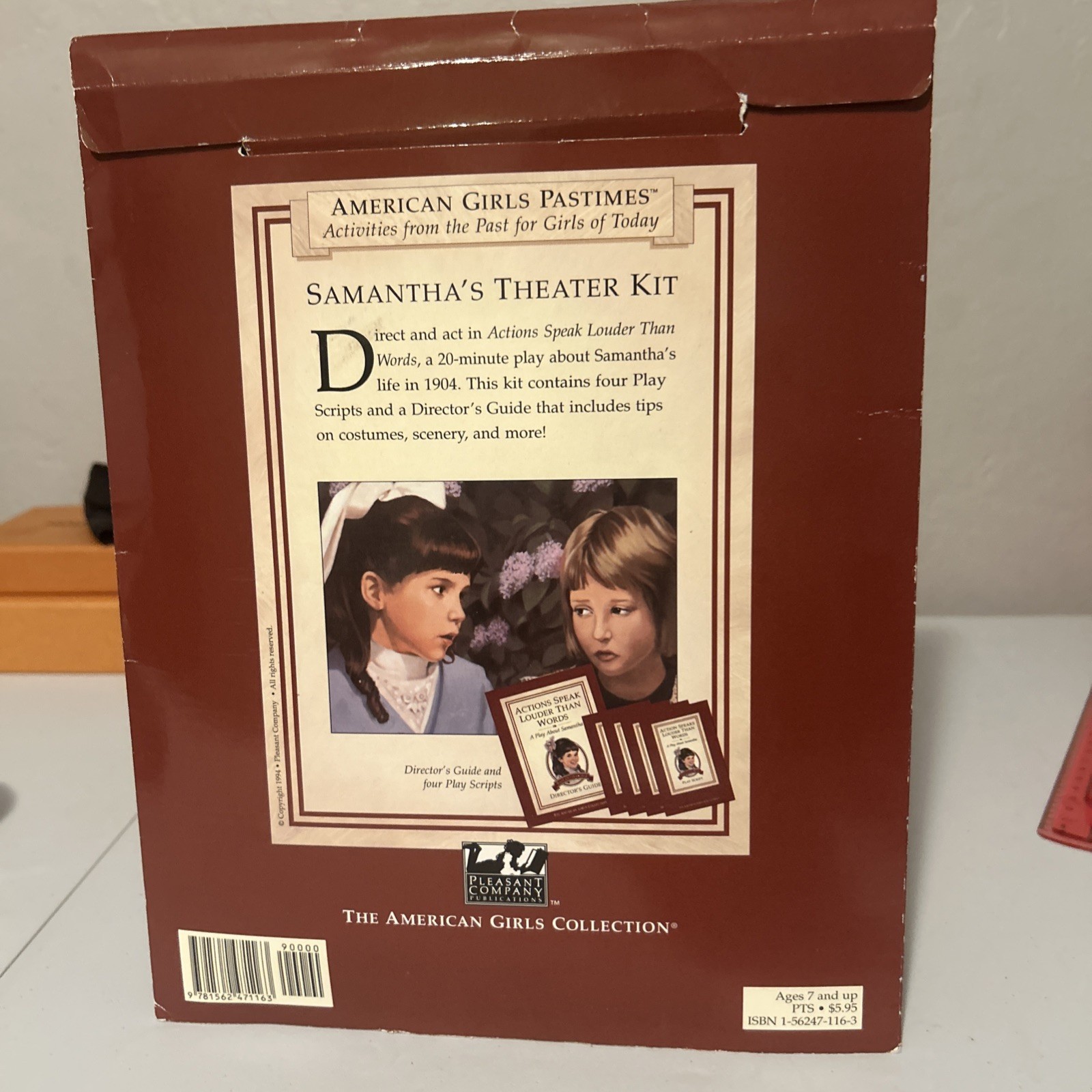 The American Girls Collection: Pastimes: Samantha’s Theater Kit : A Play…