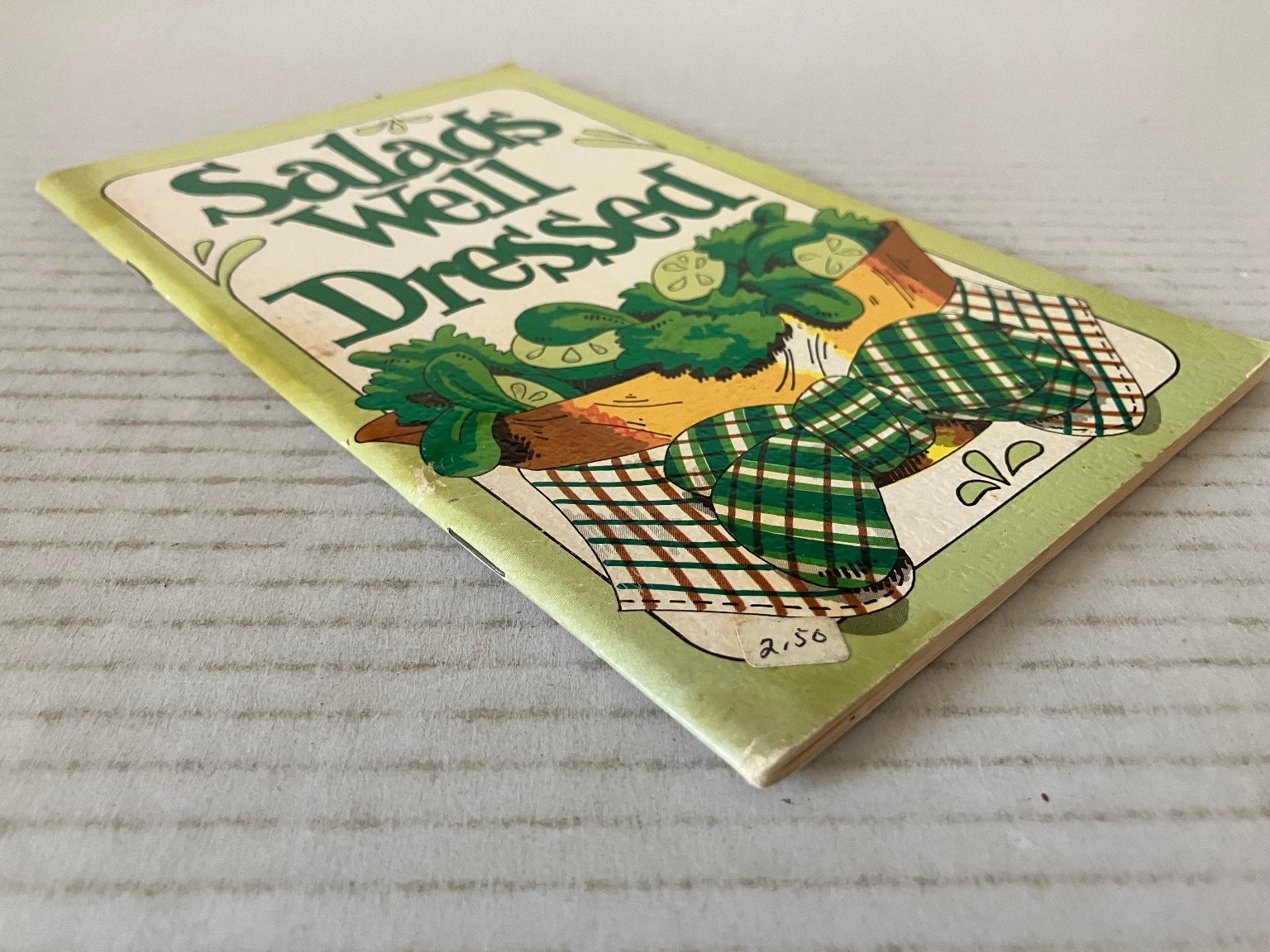 Salads Well Dressed Irena Chalmers 1970 1st Printing Cookbook Potpourri Press