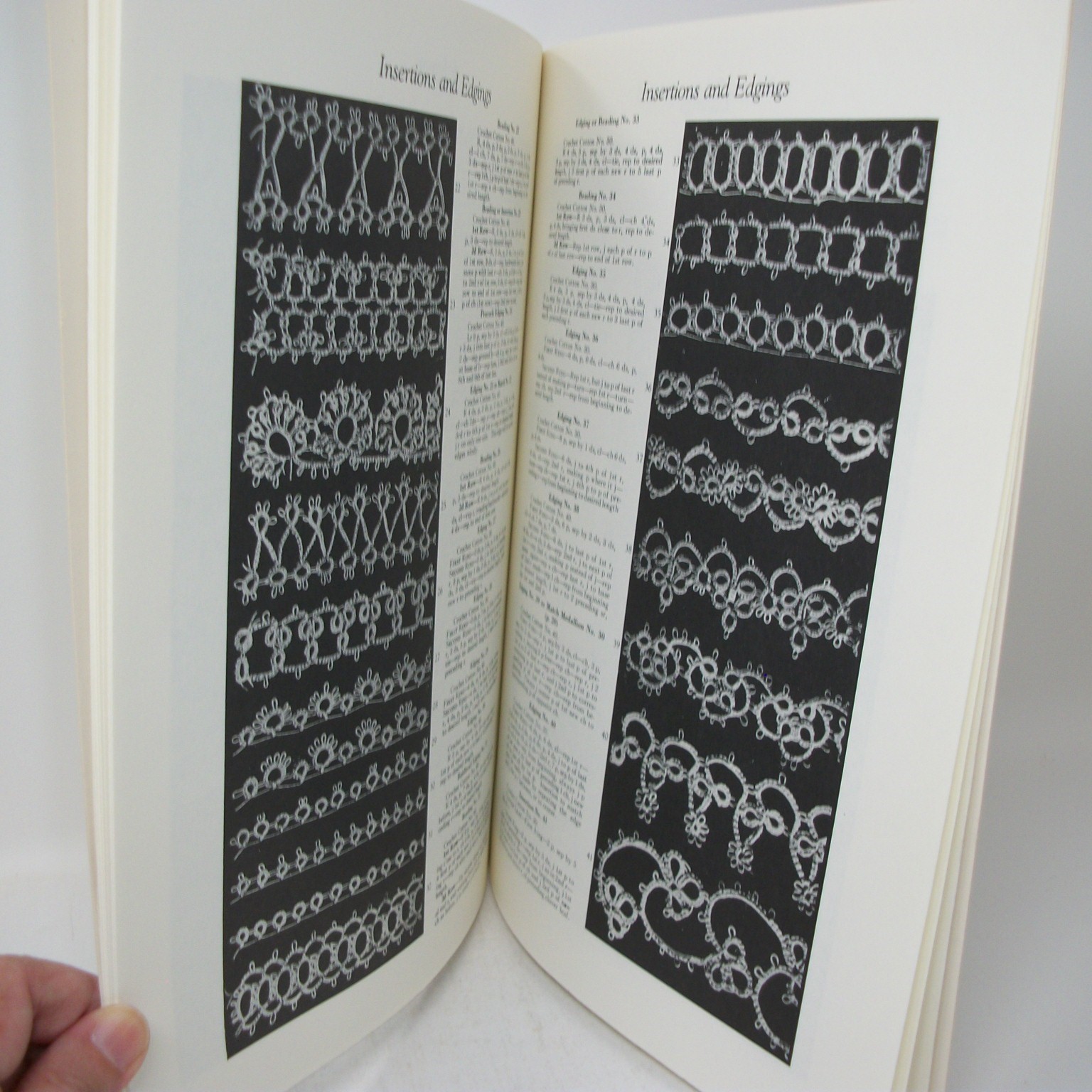 Tatting with Anne Orr Book Dover Needleworks Series Lace Edgings Medallions
