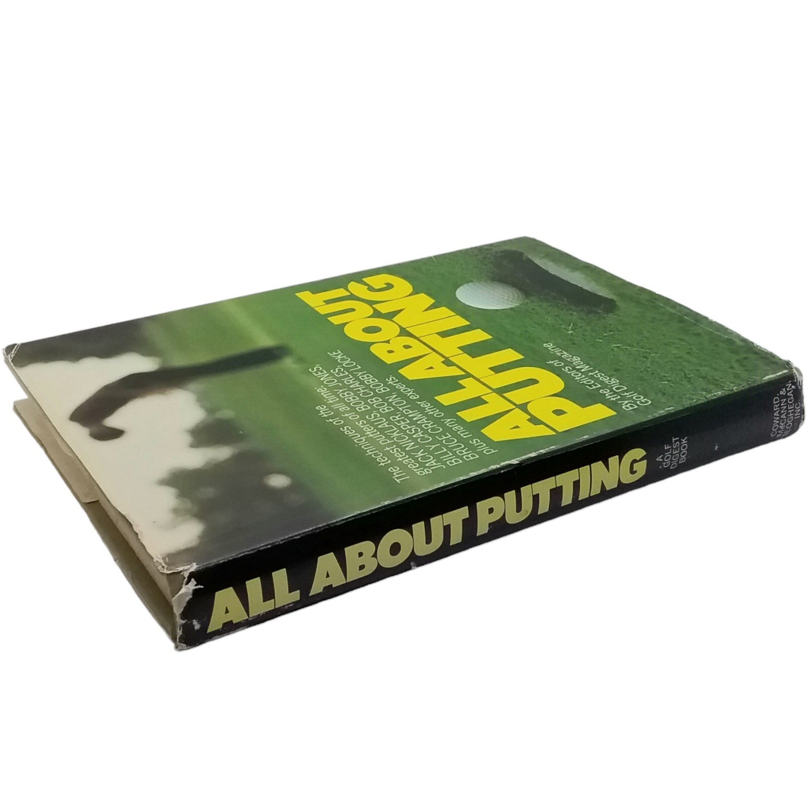 All About Putting By The Editors Of Golf Digest Magazine 1973 Hardcover