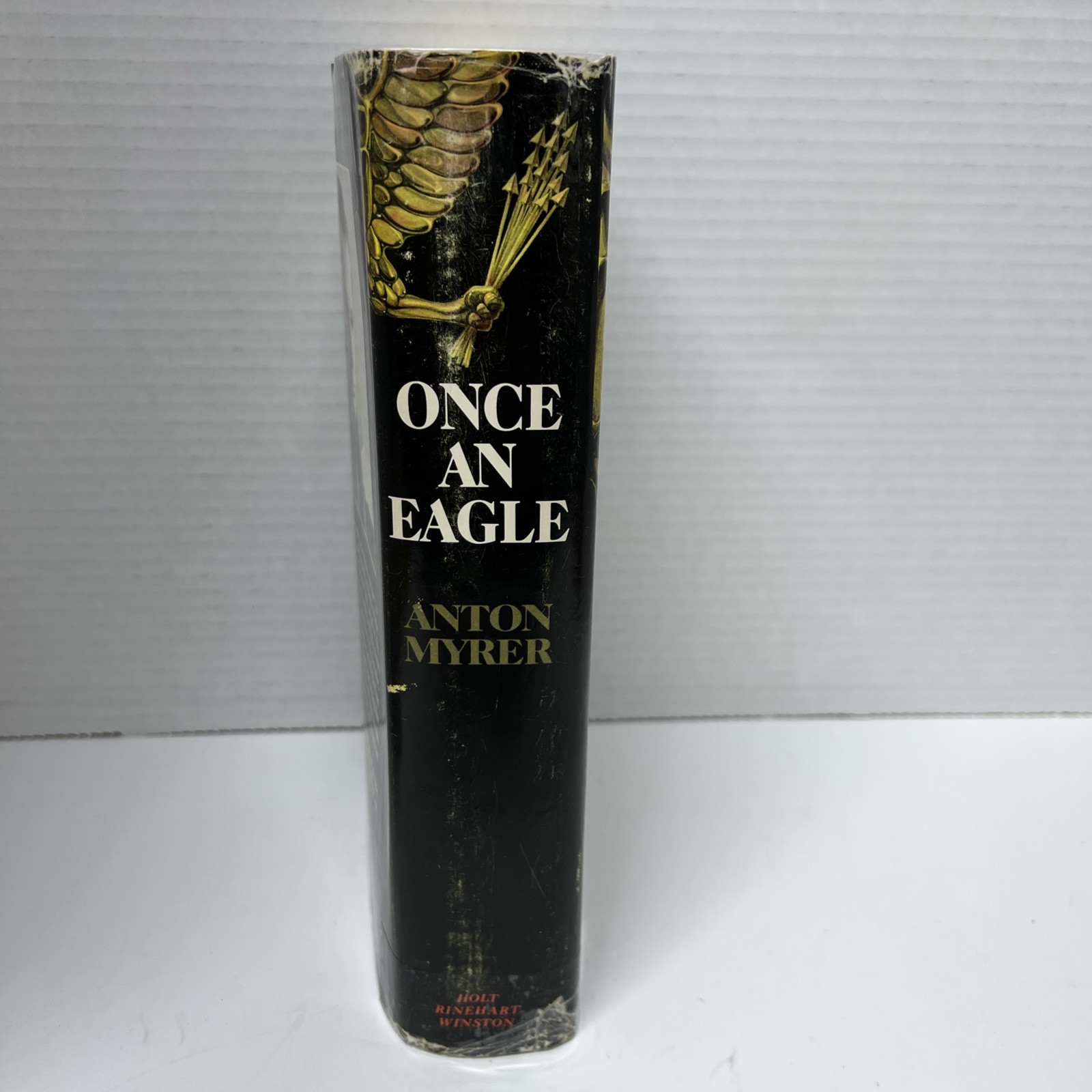 Once an Eagle By Anton Myrer 1st Edition 1968 Rare Book Of The Month Club HB/DJ