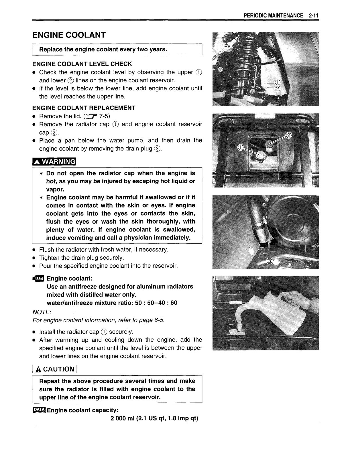 SUZUKI Vinson LT-A500F ATV Service Manual – STEEL LOOP FIXED – PROTECTIVE COVERS