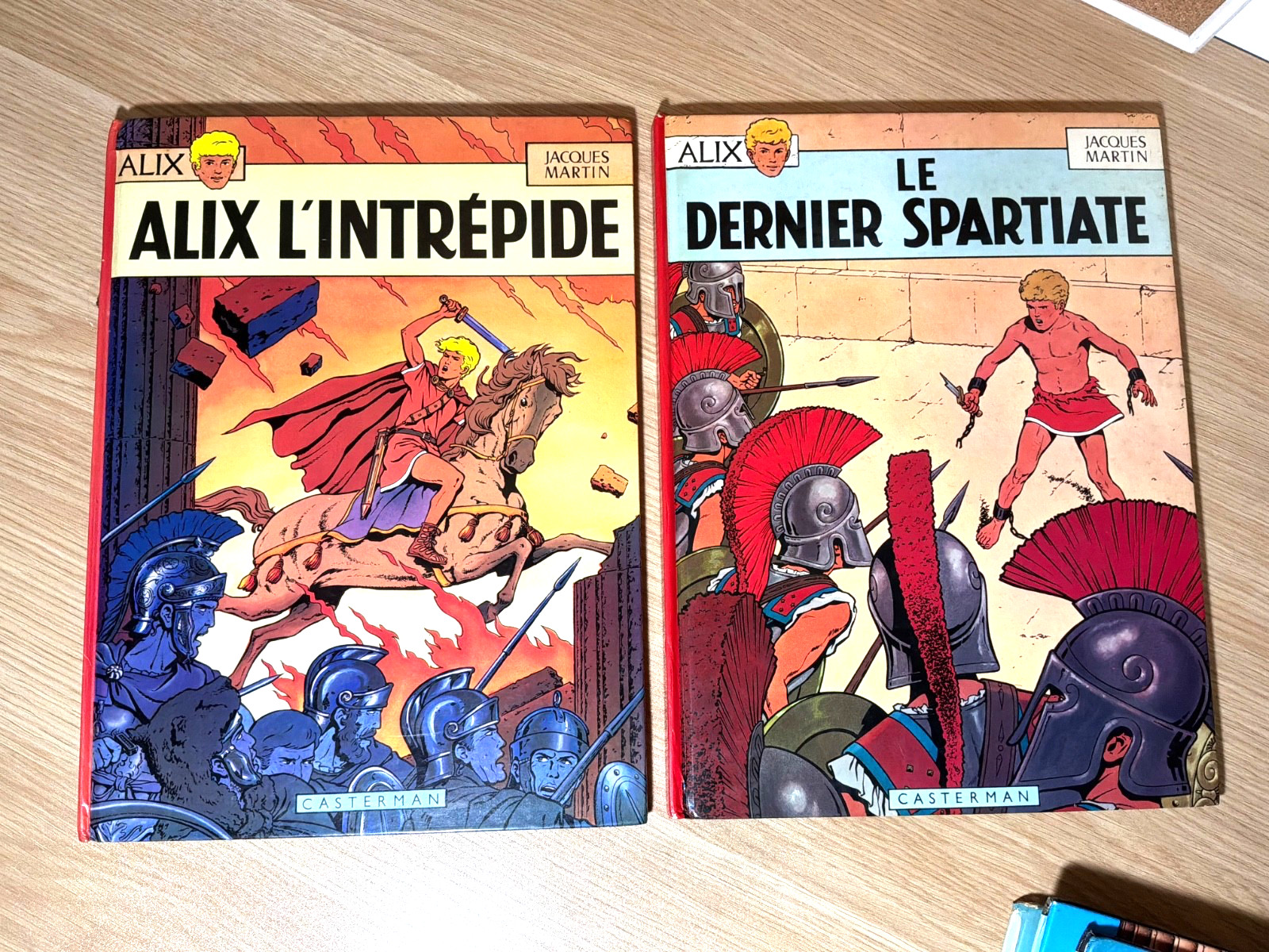 Les Aventures d’Alix bande dessinée 9-Volume Lot French Hardcover Vintage