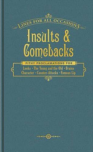 Knock Knock Insults and Comebacks for All Occasions – Office Product – VERY GOOD
