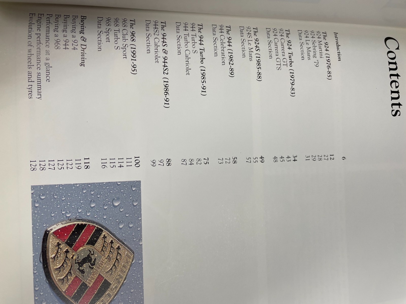 Original Porsche 924/944/968 The Guide to All Models 1975-95 Peter Morgan mn4753