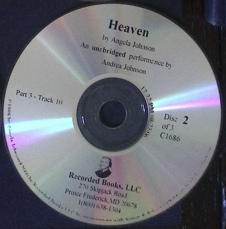 Heaven by Angela Johnson 3-Disc Set (1998)