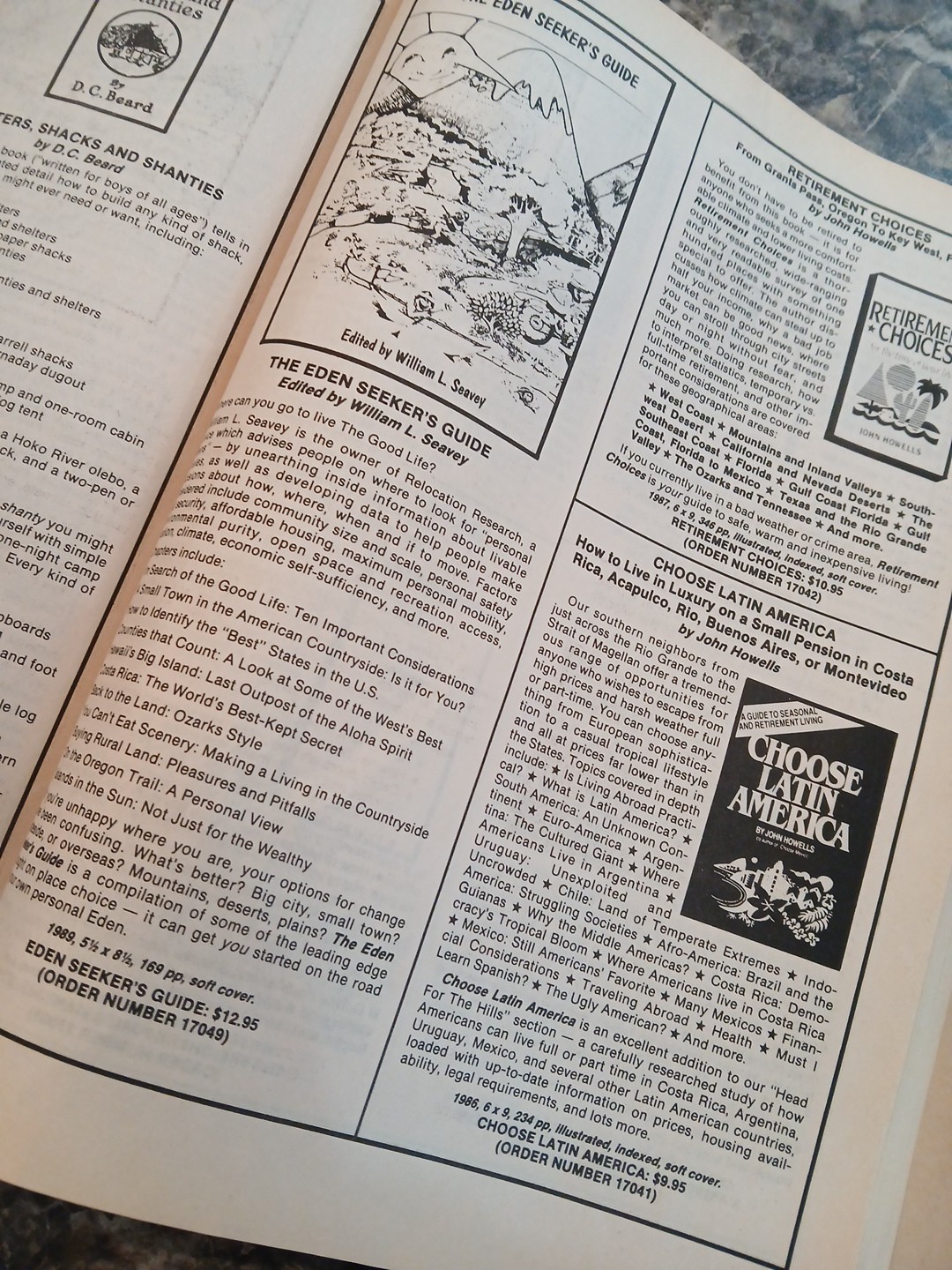 ROBERT ANTON WILSON Two articles in LOOMPANICS Unlimited book catalog 1989 VG